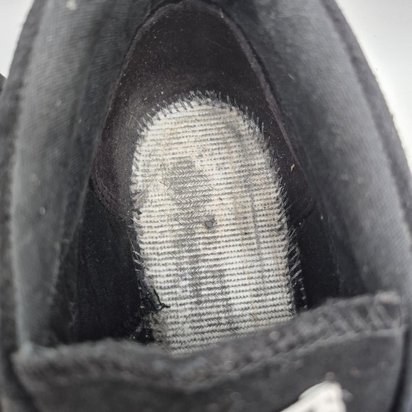 Converse All Star Shoes Mens Size 11 Black Leather Mid Top Casual Sneakers - Picture 10 of 13